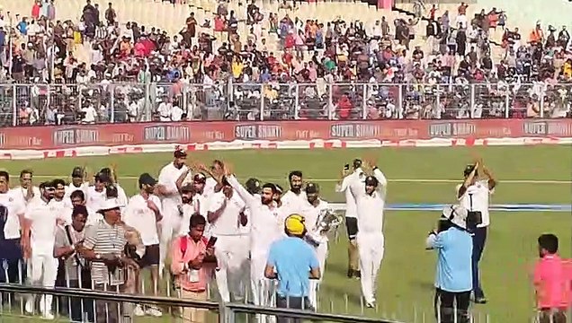 Virat kohli at Eden Gardens| The pink ball test| VlogDeb