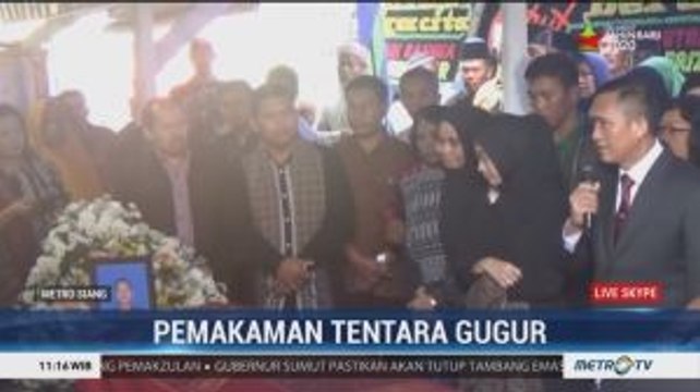Jenazah Kapten (Anm) Erizal Sidabutar Dimakamkan Usai Salat Jumat
