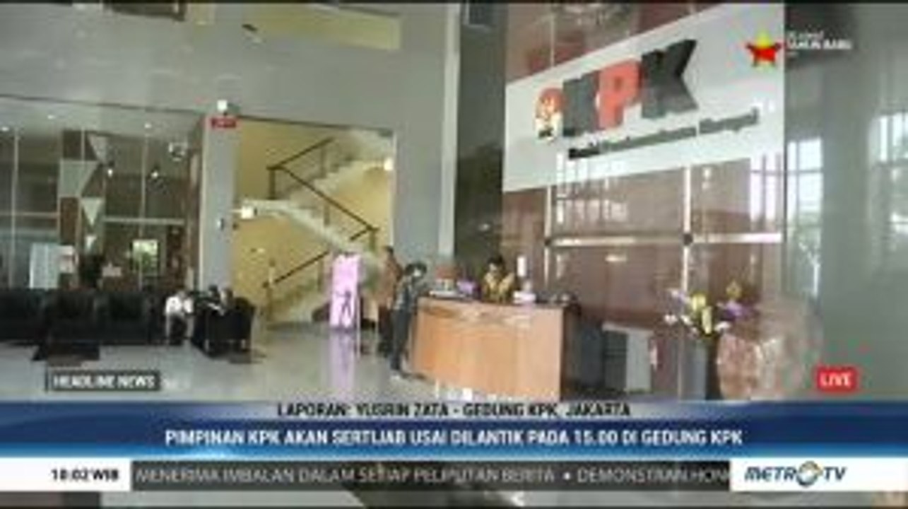 Jokowi akan Lantik Pimpinan Baru dan Dewas KPK Siang Ini