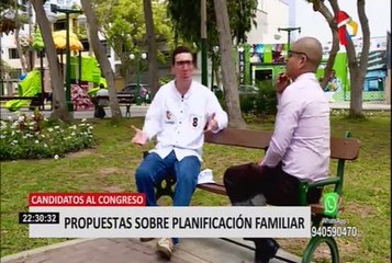 Candidatos al Congreso opinan sobre inculcar la planificación familiar en los jóvenes