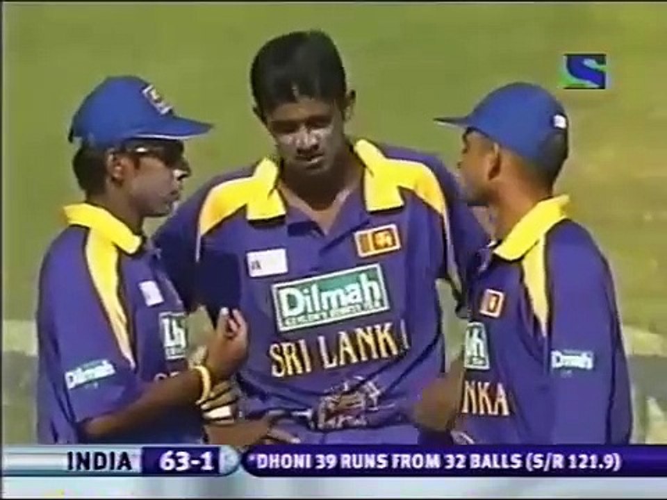 Dhoni 183_ Vs Sri Lanka One of his best Innings in (480) p