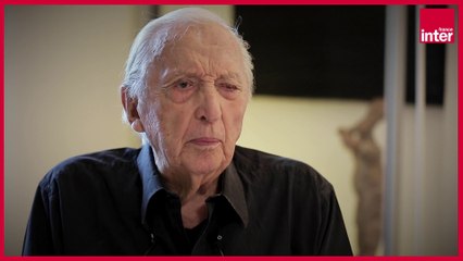Pierre Soulages : "C'est toujours très impressionnant d'être invité de mettre son travail à côté des chefs-d'oeuvre qu'il y a au Louvre"