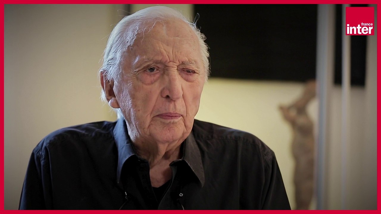 Pierre Soulages : "C'est toujours très impressionnant d'être invité de mettre son travail à côté des chefs-d'oeuvre qu'il y a au Louvre"