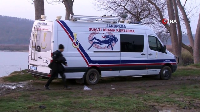 Terkos Gölü’ndeki Kayıp 2 Kişiyi Arama Çalışmaları Böyle Görüntülendi