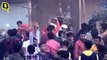 CAA Protests: Cops Take Cover After Stones Pelted in Ahmedabad