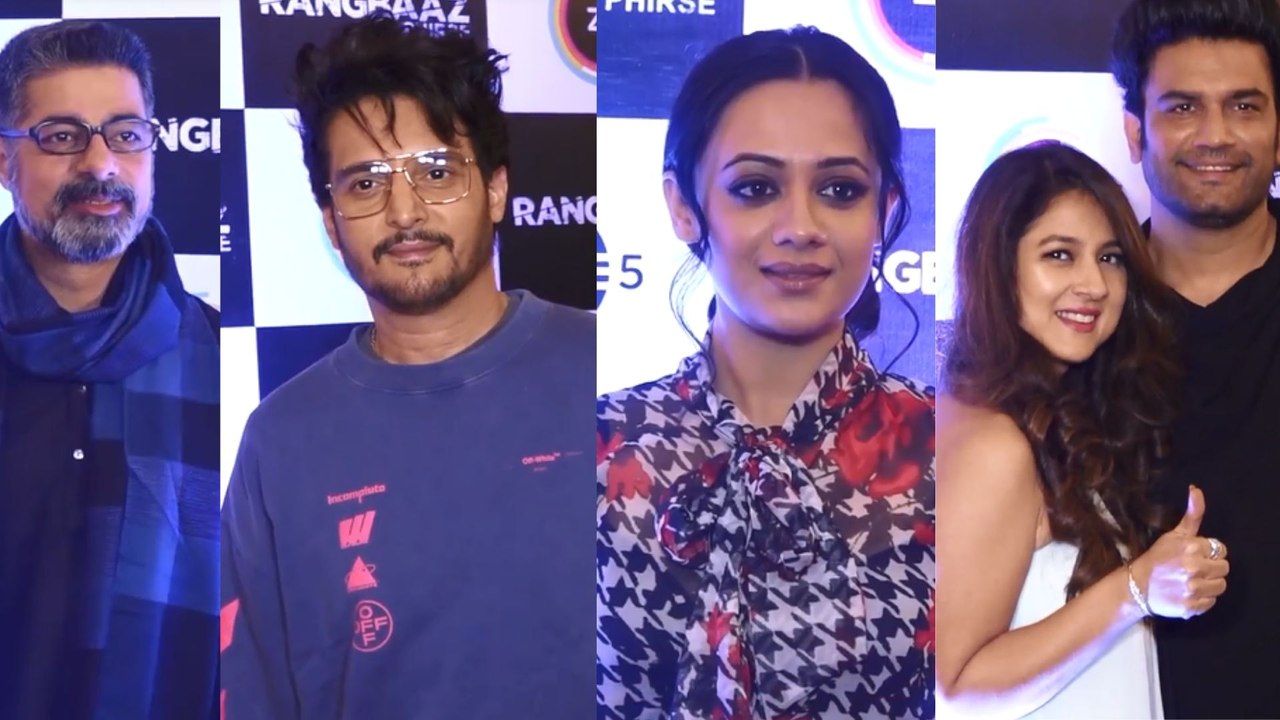 Sharad Kelkar, Spruha Joshi, Sushant Singh & other celebs at a special screening of Rangbaaz Phir se