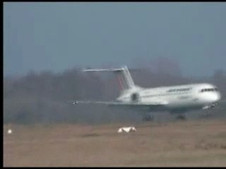 Landing Fokker 100 Air France