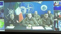 Mattarella alla sede del Comando Operativo di vertice Interforze (19.12.19)