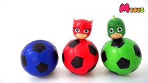 Pj Masks Soccer Balls, Learn Colors With Wrong Head Pj Masks Toys Lighting McQueen طفلة تعلم الألوان مع الآيس كريم وفينجر باينت شاحنة الاصبع الأسرة الحضانة تعلم الالوان للاطفال احمر و اخضر الايس كريم الملون للاطفال
