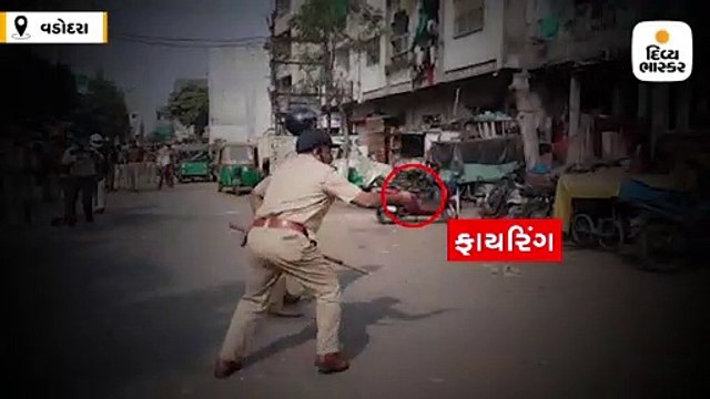 વડોદરાના હાથીખાના-ફતેપુરામાં જોઇન્ટ CPની ગાડી પર પથ્થરમારો, ACP અને PI ઇજાગ્રસ્ત