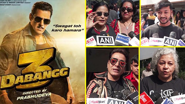 Dabangg 3 Public Review: Salman Khan | Sonakshi Sinha | Kiccha Sudeep |Saiee Manjrekar FilmiBeat