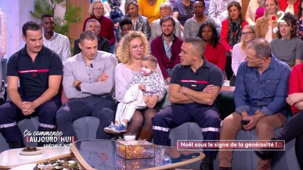 Face à sa fille malade, un pompier provoque l'émotion dans Ça commence aujourd'hui