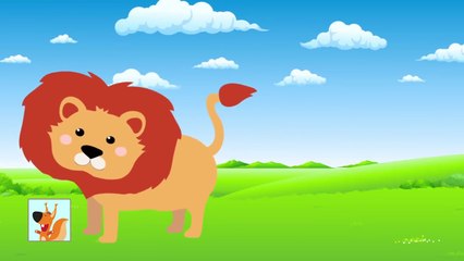 Aslan Parmak Nerdesin - Parmak Ailesi - Orman Hayvanları