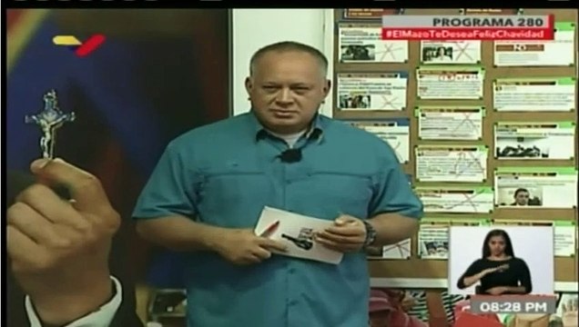 Diosdado Cabello tilda de periódico fascista a 'El País' pero se recrea en su entrevista a Juan Guaidó