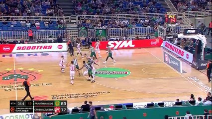 Billy Baron, Crvena Zvezda mts Belgrade top plays