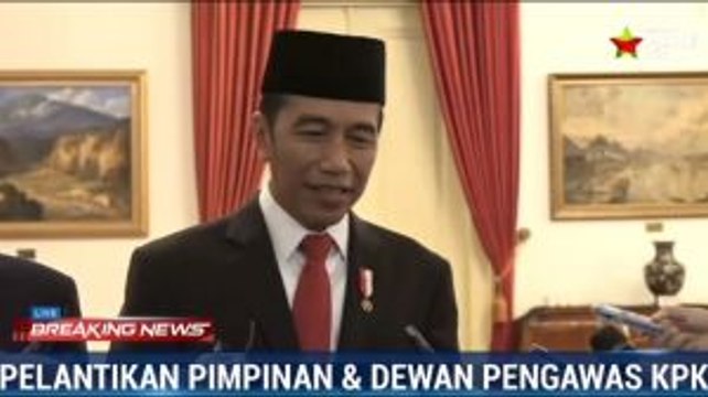 Jokowi: 5 Dewan Pengawas KPK Punya Kapabilitas dan Integritas