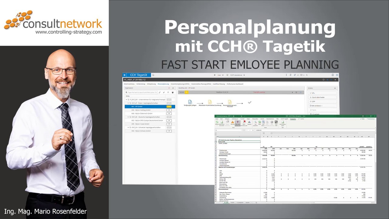 Personalplanung mit CCH Tagetik