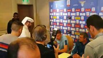 Lazio, il saluto di Milinkovic ai tifosi arabi