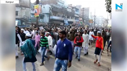 CAA protests turn violent in Kanpur