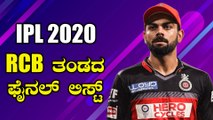 IPL 2020 : Full squad of Royal Challengers Bangalore for IPL 2020.