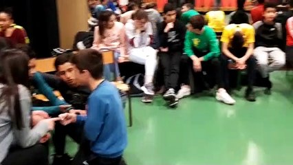 Sochaux : matches d’improvisations pour les collégiens