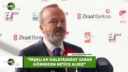 Yusuf Günay: "İnşallah Galatasaray zarar görmeden netice alırız"