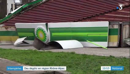 Intempéries : dégâts en Auvergne-Rhône-Alpes