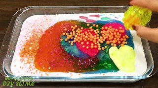 Mixing Random Things into GLOSSY Slime | Slime Smoothie | Satisfying Slime s #672
