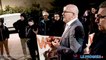 Le député LREM de la 6e circonscription du Rhône Bruno Bonnel discute avec des manifestants