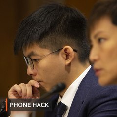 Download Video: Hong Kong activist Joshua Wong says phone hacked by police