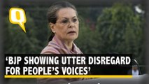 BJP Showing Utter Disregard for People's Voice: Sonia Gandhi