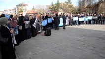 Doğu Türkistan'da yaşanan Çin zulmü protesto edildi