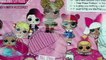 3 LOL Lil Outrageous Littles Dolls with Mix and Match Accessories-