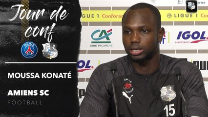 Conférence de presse d'avant Match, PSG  - ASC : Moussa Konaté