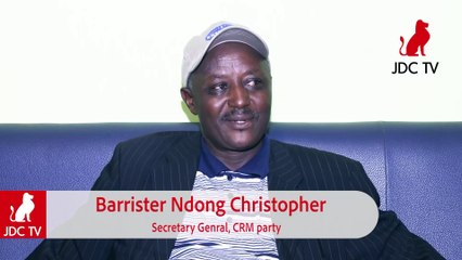 CRM scribe bar NDONG CHRISTOPHER explains party's decision to boycott 2020 twin polls