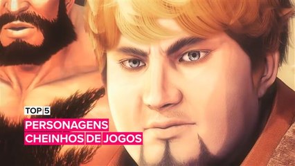 Top 5: Personagens cheinhos de jogos