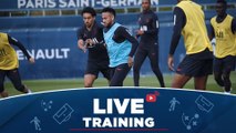 Replay : 15 minutes d'entraînement en live avant Paris Saint-Germain - Amiens SC