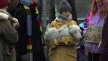 Greta Thunberg vuelve al parlamento sueco después de su viaje a Estados Unidos