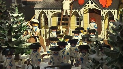 "En avant l'Histoire!": l'armée Playmobil® débarque aux Invalides