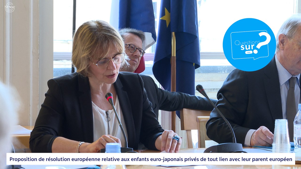 [Questions sur] La proposition de résolution européenne relative aux enfants euro-japonais privés de tout lien avec leur parent européen