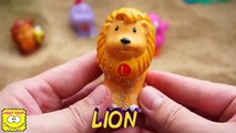 Zoo Animals Learn Colors for Kids Lots of Toy Animals Video for Children