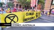 Avustralya'da orman yangınları Yok Oluş İsyanı eylemcilerini sokağa döktü