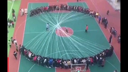 La corde à sauté la plus grande du monde !