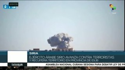 Siria: continúan operaciones militares contra terroristas en Idlib