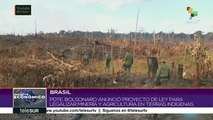 Brasil: buscan legalizar minería y agricultura en tierras indígenas
