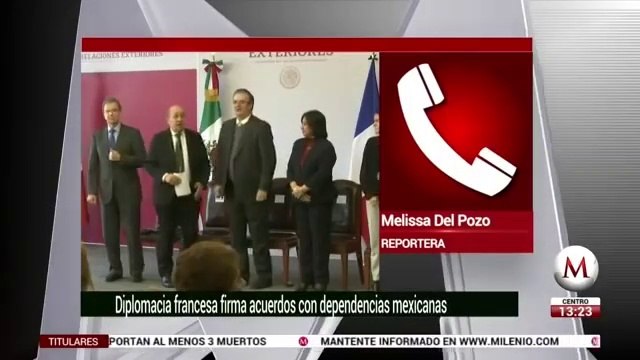Mexico y Francia refuerzan lazos bilaterales