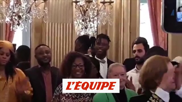 Camavinga entonne la Marseillaise - Foot - L1 - Rennes