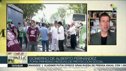 Argentina: gob. de Fernández prioriza medidas de protección social