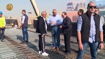 السيسي يتفقد أعمال تطوير محاور مصر الجديدة وطريق السويس
