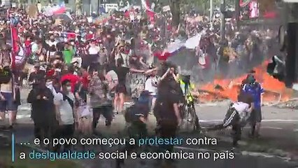 Chile completa dois meses em meio a protestos